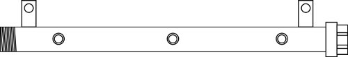 Drawing of a typical gas manifold