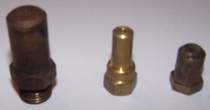 Different types of gas orifices