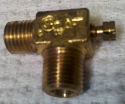 Gas pilot adjustment valve